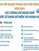 Chứng Chỉ Miễn Thi Ngoại Ngữ