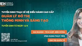 Đào Tạo Thạc Sĩ Ueh