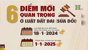 Luật Đất Đai 2024 Có Hiệu Lực Thi Hành Từ Ngày Nào