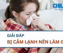 Tôi Bị Cảm Lạnh Tiếng Anh Là Gì