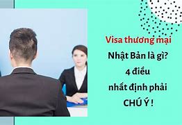 Visa Thương Mại Nhật Bản Là Gì